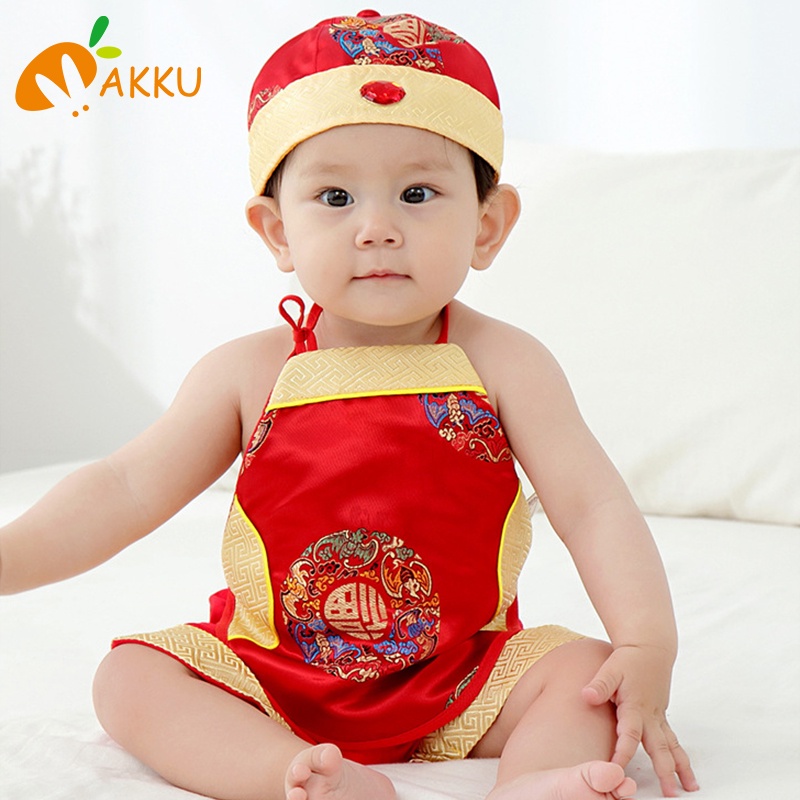 Romper cho bé trai bé gái bé trai mới sinh Băng quấn bụng trẻ sơ sinh chống lạnh Quần áo trẻ em AKKU