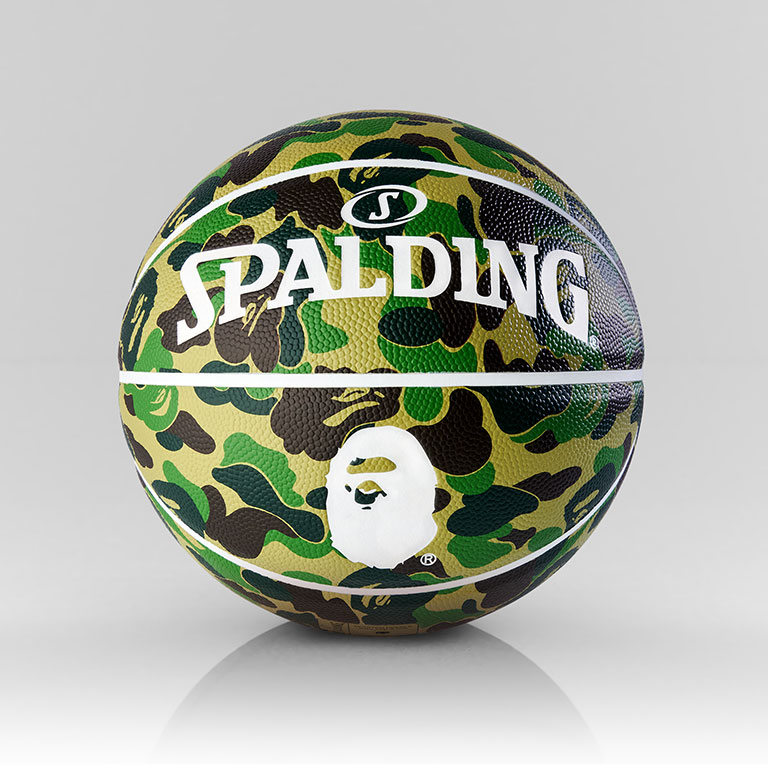 Quả Bóng Rổ Cỡ Số 7 BAPE SPALDING Phiên Bản Giới Hạn | BigBuy360 - bigbuy360.vn
