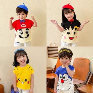 Áo thun lạnh 3D cho bé siêu mát co giãn 4 chiều