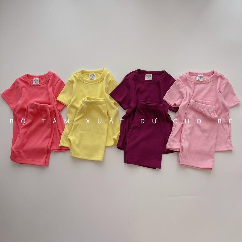 SET 4 BỘ TĂM TRƠN XUẤT DƯ SIÊU ĐẸP CHO BÉ