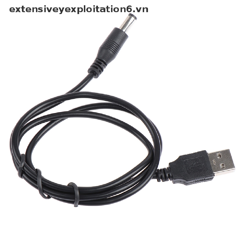 Dây cáp sạc / chuyển đổi nguồn điện E6VN / USB sang DC 5.5 * 2.5mm chuyên dụng