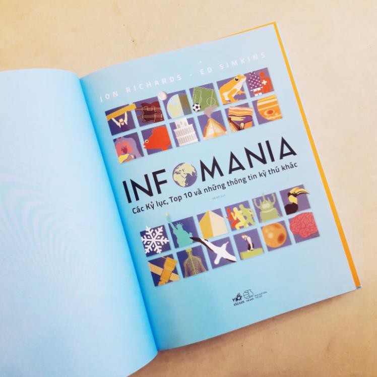 Sách - Infomania - Các kỷ lục, top 10 và những thông tin kỳ thú khác [Nhã Nam]