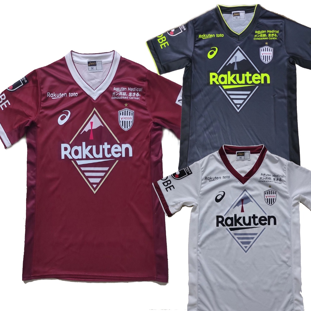 Áo Thun Bóng Đá In Tên Đội Vissel Kobe 2022-23