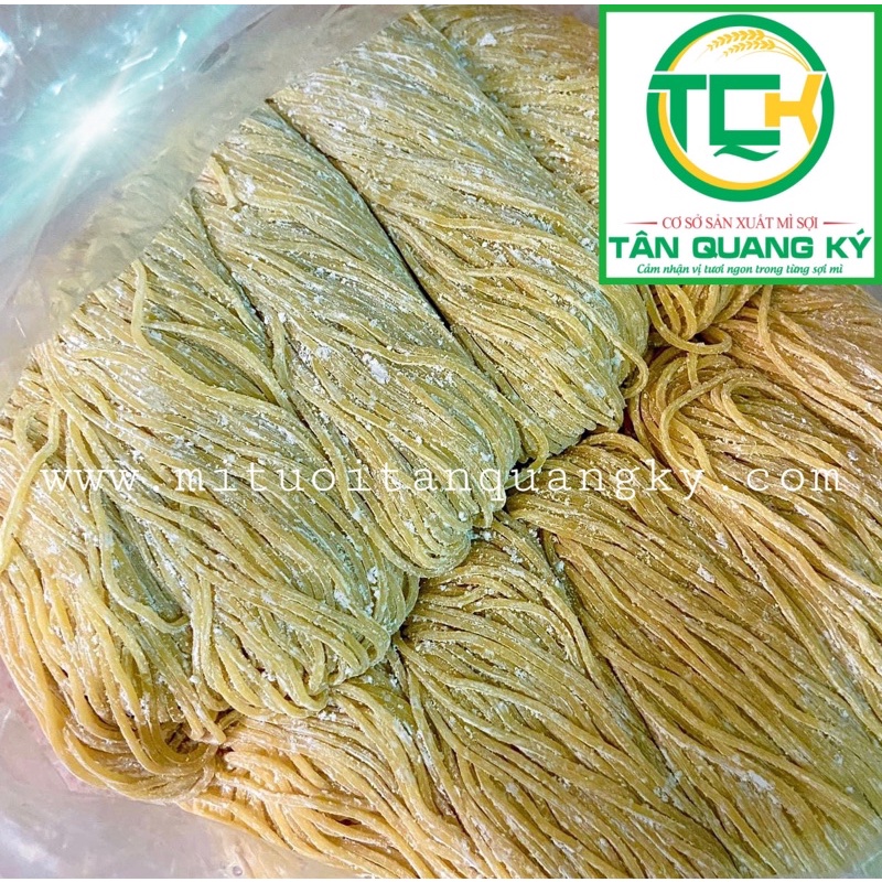Mì Sợi Tươi Trứng Gốc Hoa - 1 vắt 45g - Hàng Mới Mỗi Ngày ( Giao Hoả Tốc KV TPHCM )
