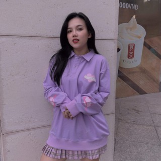 ÁO TAY DÀI CHẤT DA CÁ CAO CẤP BY NATTHYSTYLE