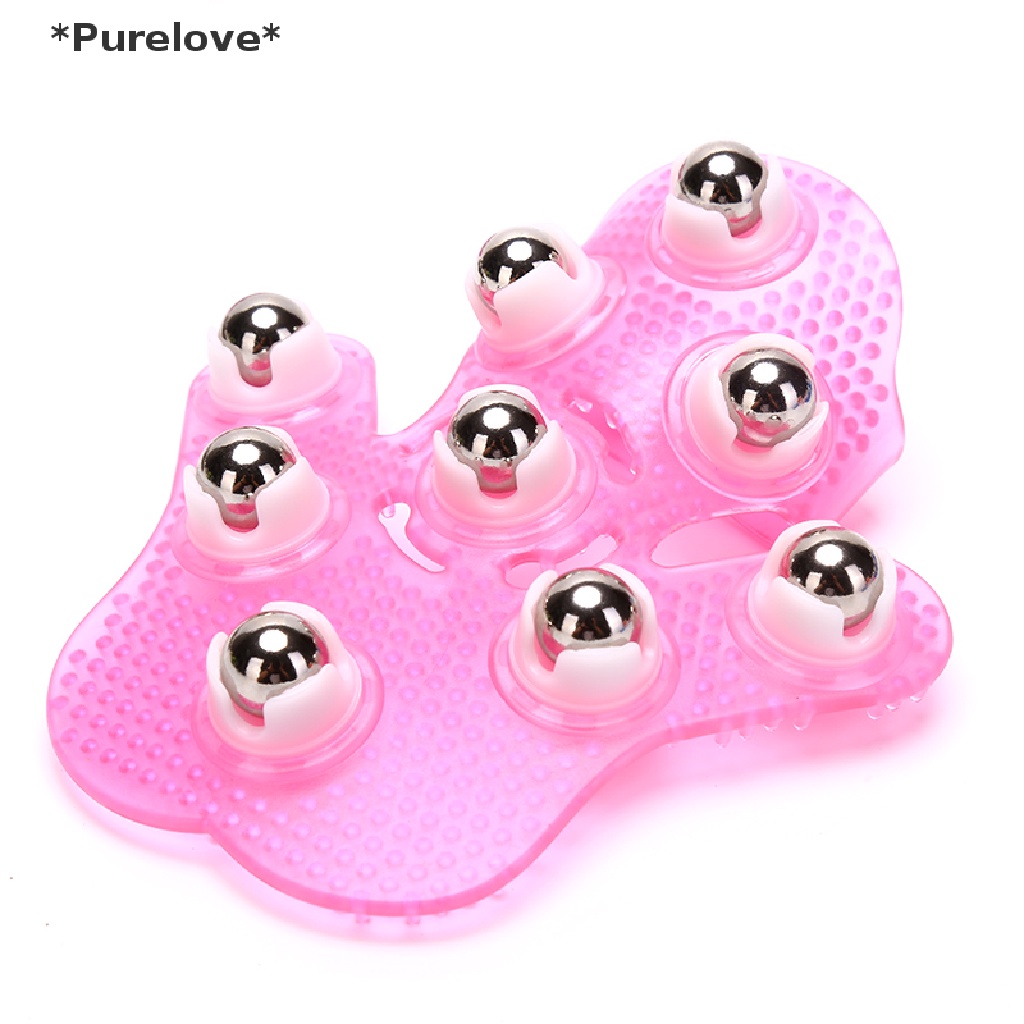 Găng Tay 7 / 9 Bóng Lăn Mát Xa Cơ Thể Giảm Đau Chống Cellulite