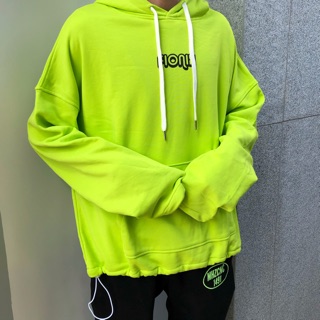 F Hoodie - Neon Green