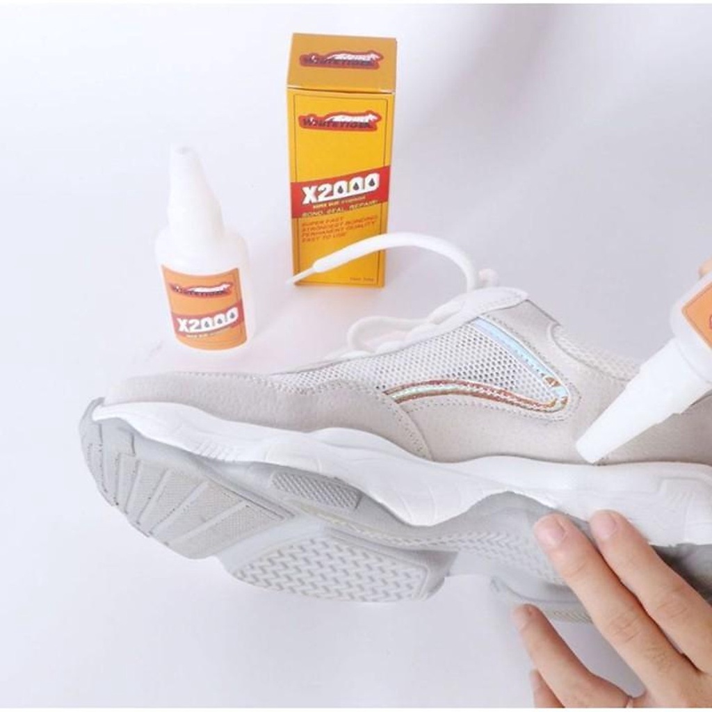 Sỉ 15k- Keo Dán X2000 Siêu Dính, Keo Dán Đa Năng Dán Tất Cả Vật Liệu  An Toàn Với Da Tay (Dạng nước)