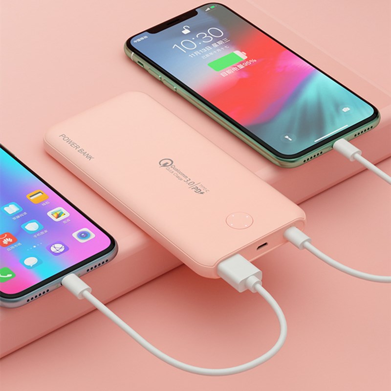 Pin Sạc Dự Phòng 10000mah Pd 18w 10000 Mah Cho Iphone 12 Xiaomi