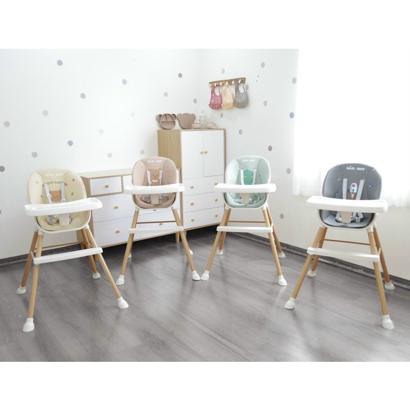 Ghế ăn dặm Barot phong cách Hàn Quốc cho bé