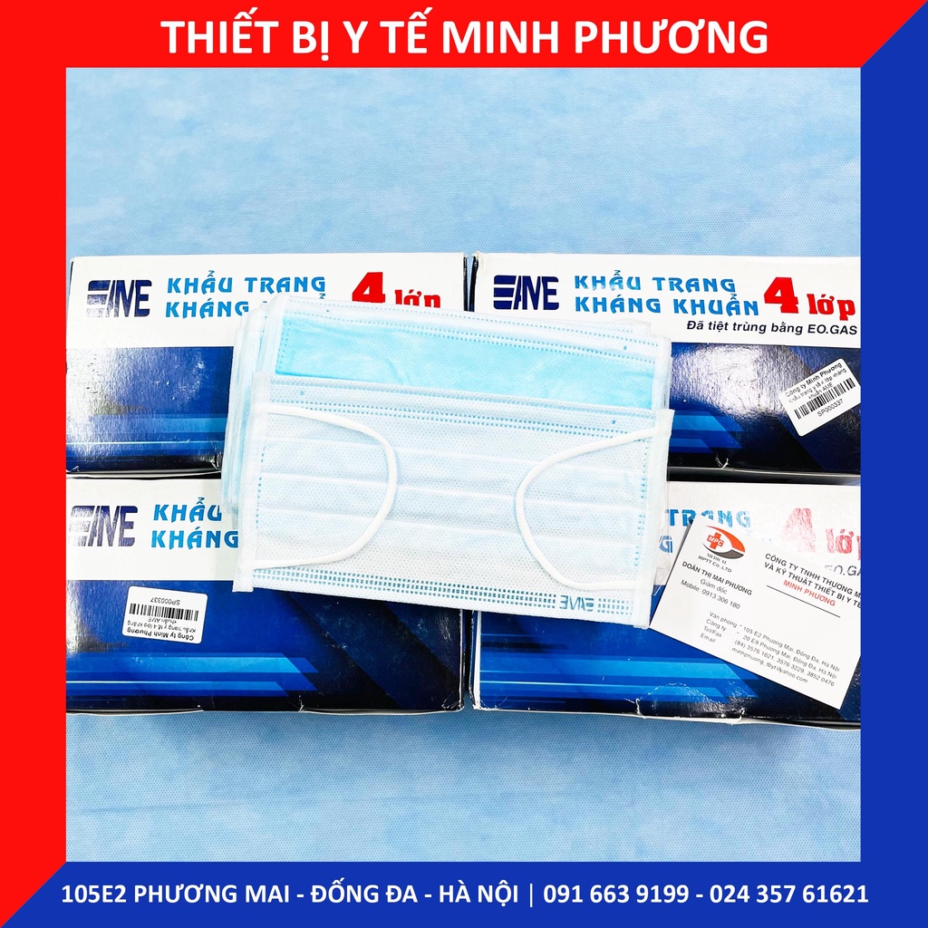 Khẩu trang y tế 3 lớp kháng khuẩn AME