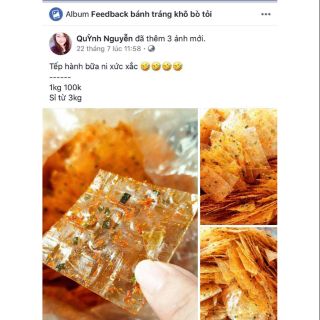 Combo mix 5 cơm cháy 500gr bò tỏi 500gr tép hành