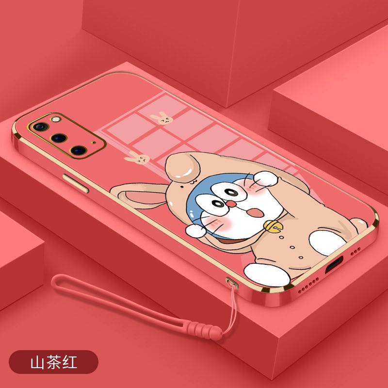 Ốp Điện Thoại Cao Su Mềm Hình Doraemon Cho Samsung S20 S10 S10 PLUS S20 S20PLUS S20 FE S20 ULTRA