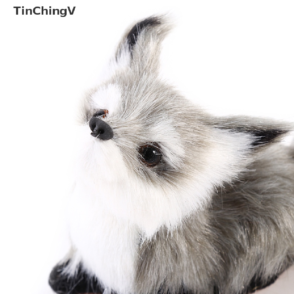 1 Mô Hình Cáo mini Sống Động Như Thật Dùng Làm Quà Tặng