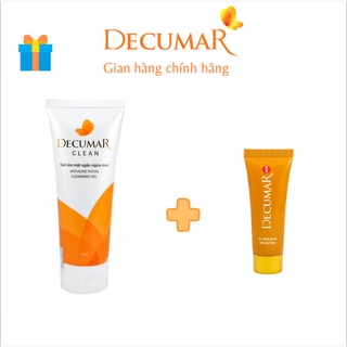 Sữa rửa mặt dạng Gel Decumar Clean sạch sâu ngừa mụn sáng da