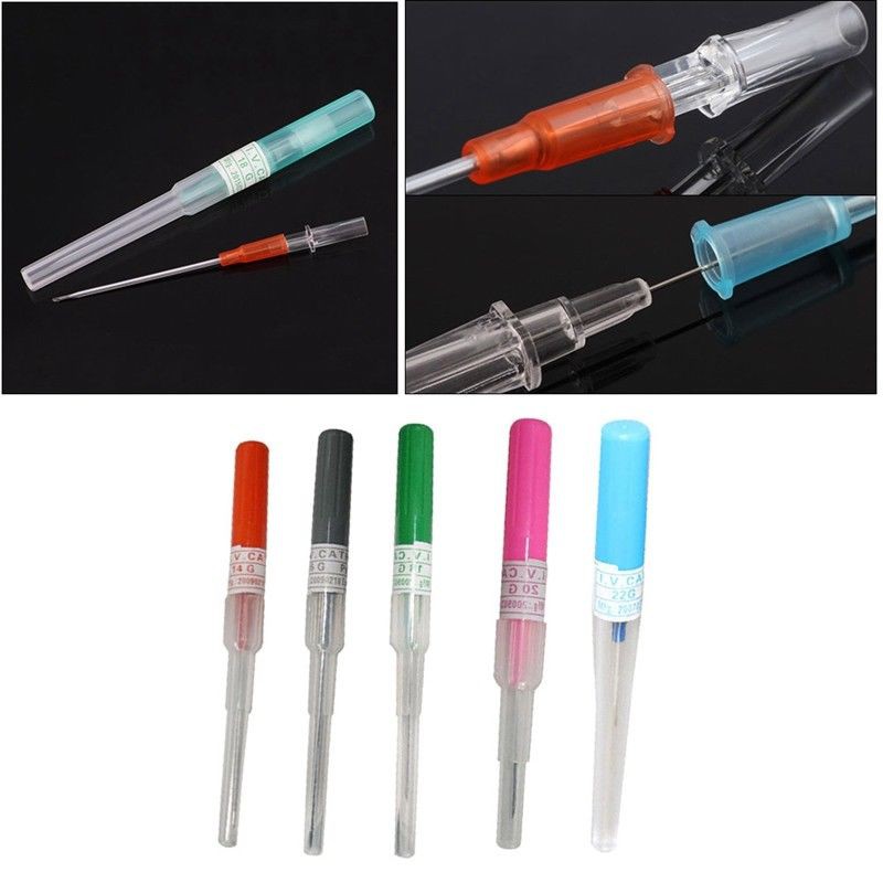 1 bộ kim xỏ khuyên dùng 1 lần 14G / 16G / 18g / 20g