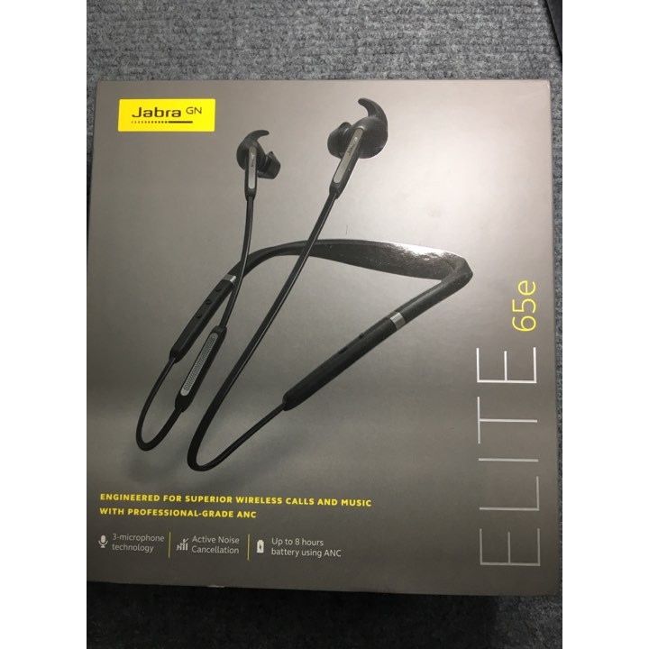 TAI NGHE BLUETOOTH JABRA ELITE 65E MỚI 100%, NGUYÊN SEAL