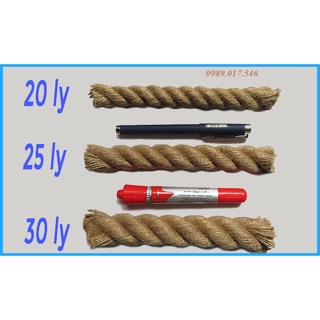 10 mét Dây thừng đay trang trí phi 20 mm
