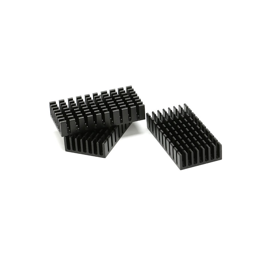 Bộ Tản Nhiệt 50x25x10mm Bằng Nhôm 50mmx25mmx10mm 50 * 25 * 10m Chất Lượng Cao