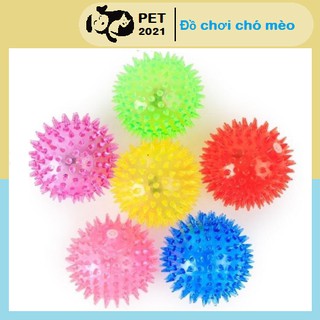 Bóng đồ chơi phát sáng cho chó mèo