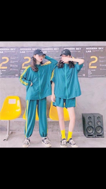Set bộ thể thao / set thẻ thao bạn thân unisex