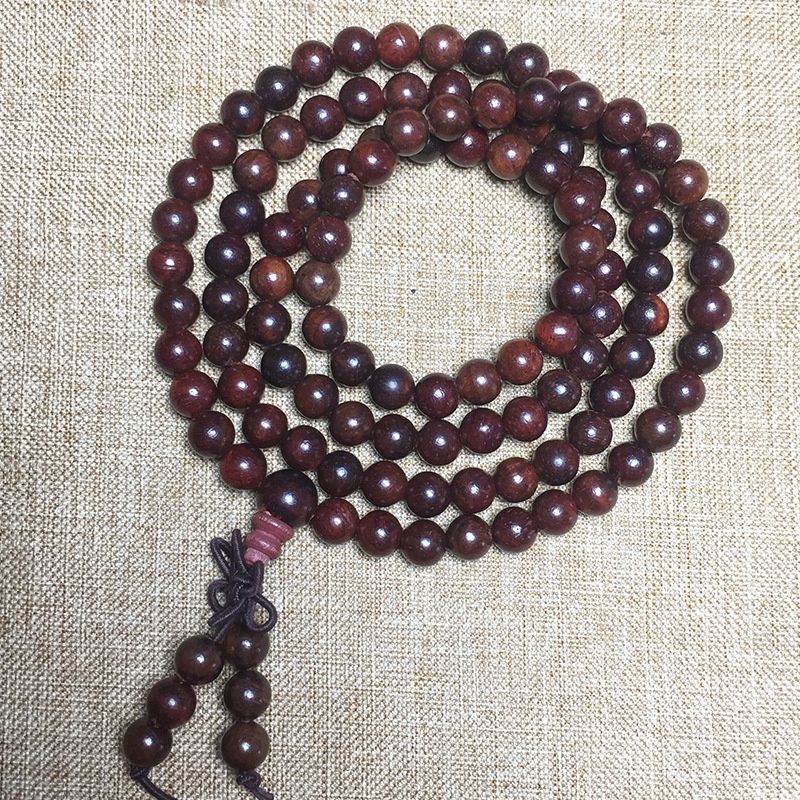 Chuỗi đeo tay/Vòng tay phong thủy bằng gỗ hương, tràng hạt 6 li - 8 li thơm nhẹ mùi gỗ tự nhiên💕FREESHIP 50k💕Dear Ladies