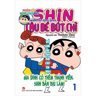 Truyện tranh-Shin cậu bé bút chì hoạt hình màu (trọn bộ 52 tập)-NXB Kim Đồng