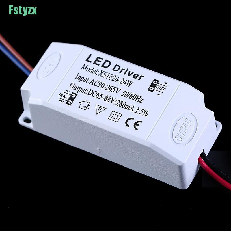 fstyzx 3W 7W 12W 18W 24W power supply driver adapter transformer switch for LED lights