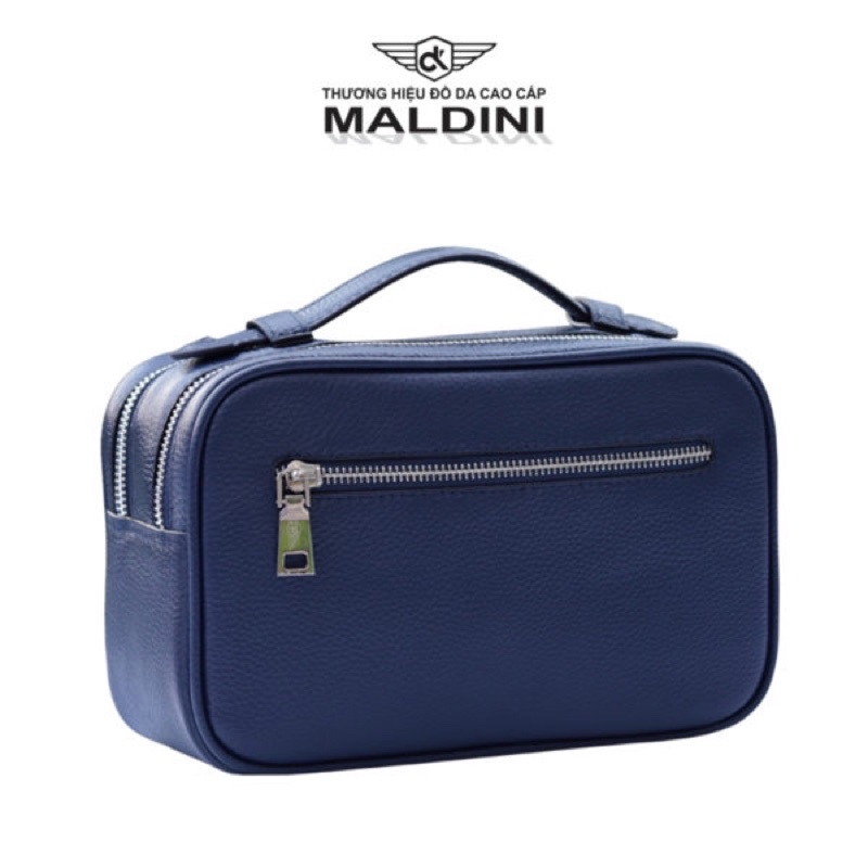 Túi Clutch Cầm Tay Golf - Túi 2 Ngăn Da Bò Thật Có Khoá Số - Hàng Chính Hãng Maldini