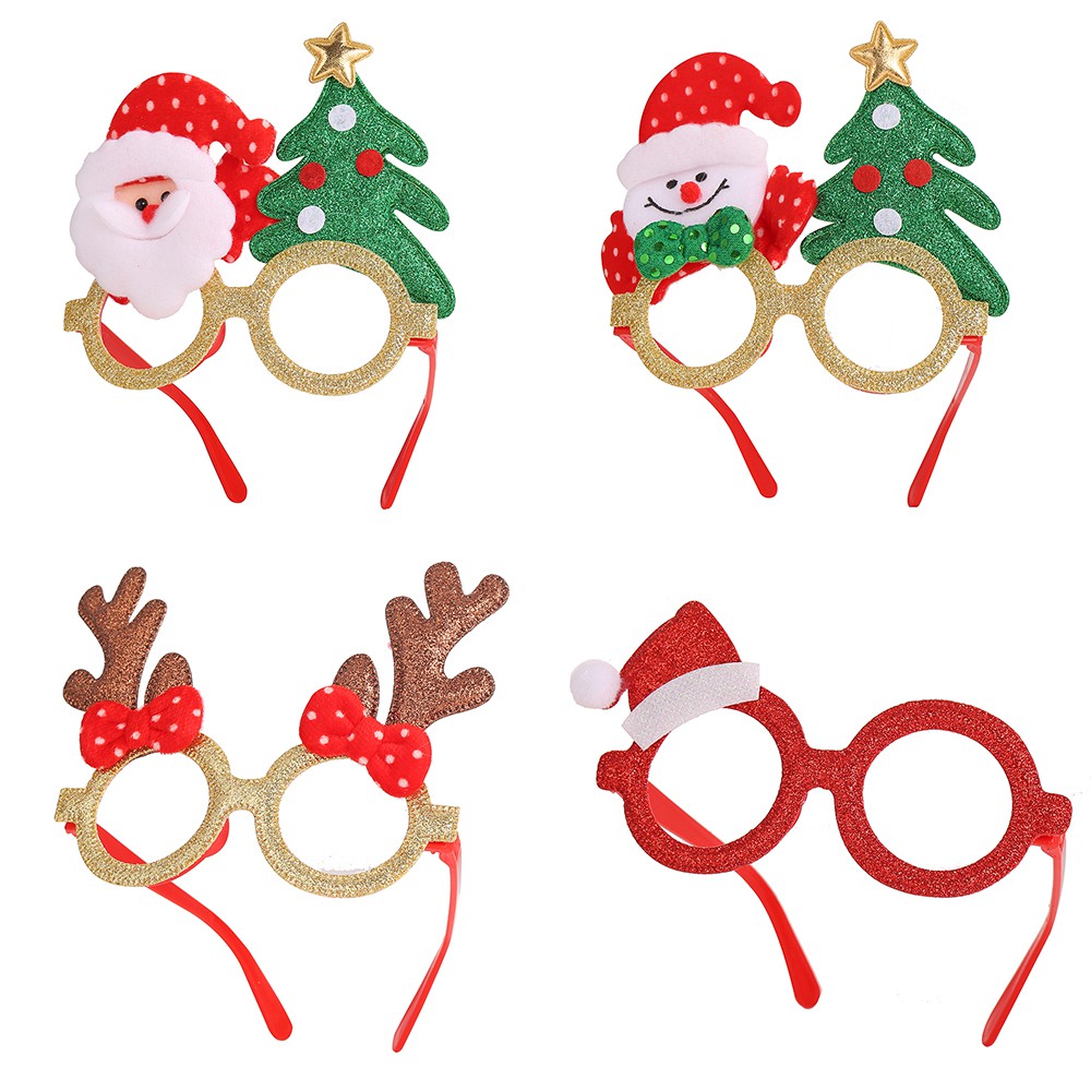 Kính Mắt Phong Cách Giáng Sinh Đáng Yêu Dùng Cho Trang Trí