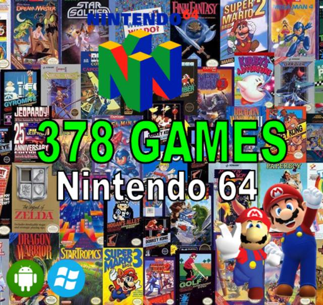 Máy Chơi Game Nintendo 64 (N64) Cho Android Và Laptop