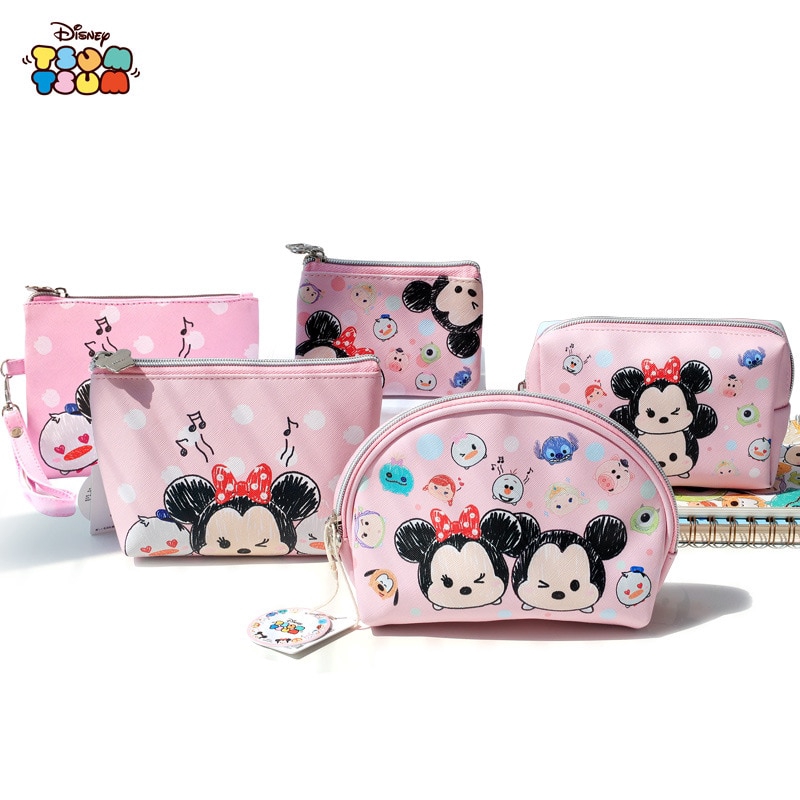 Túi Đựng Mỹ Phẩm Đa Năng Họa Tiết Disney Xinh Xắn Dành Cho Nữ