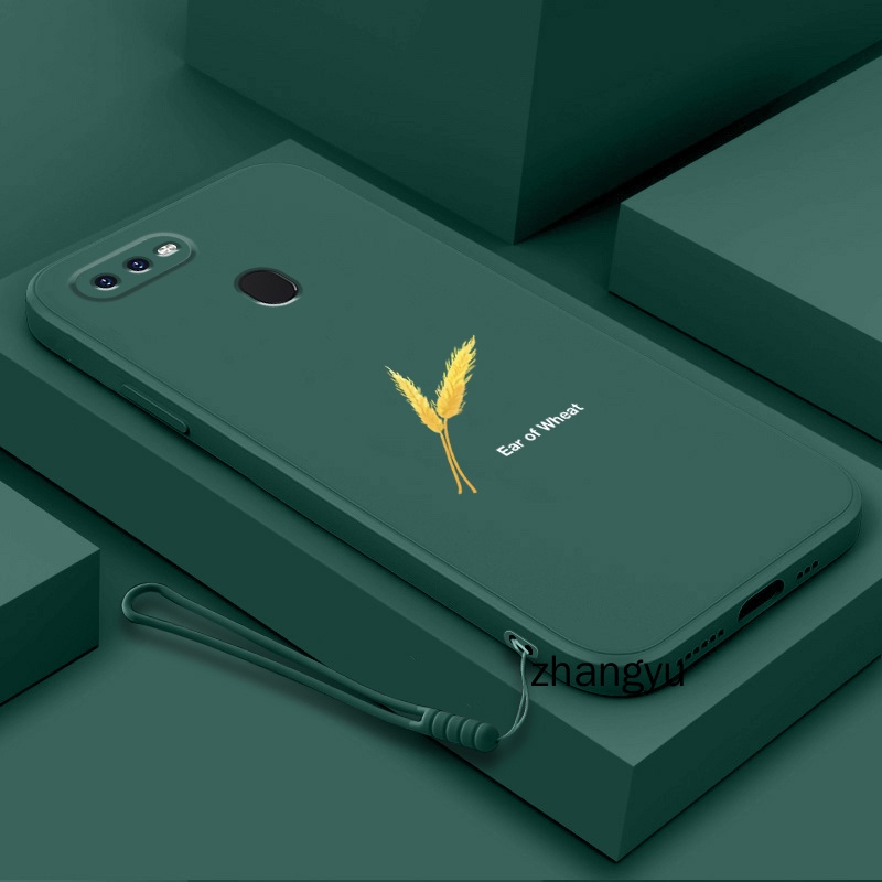 Ốp lưng OPPO A5S A12 A7 OPPO A3S A5 A12E OPPO F9 PRO OPPO F7 F5 A73 silicone TPU vàng lúa mạch trường hợp điện thoại OPPO A5S A12 A7 OPPO A3S A5 A12E OPPO F9 PRO OPPO F7 F5 A73