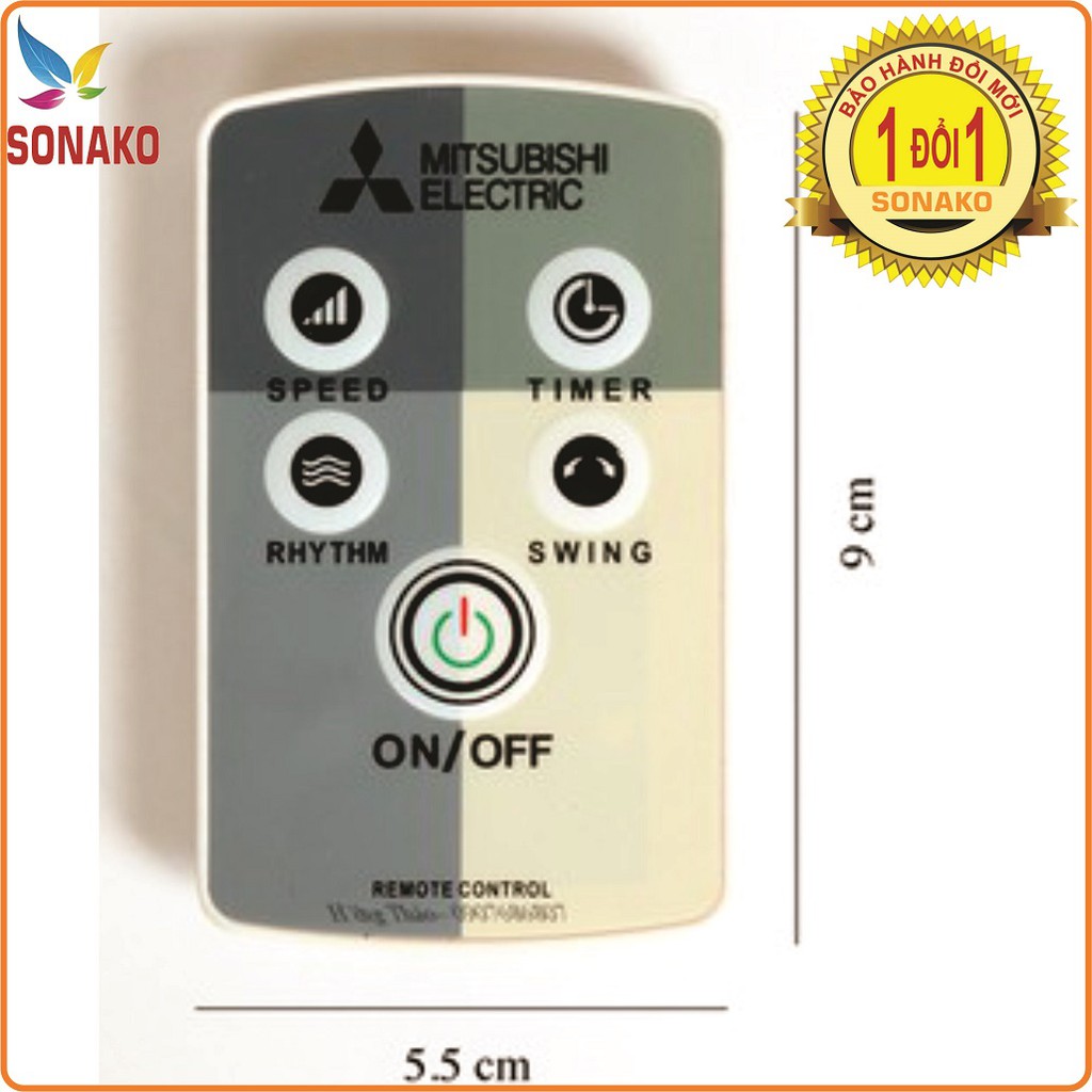 _Điều Khiển Quạt Mitsubishi