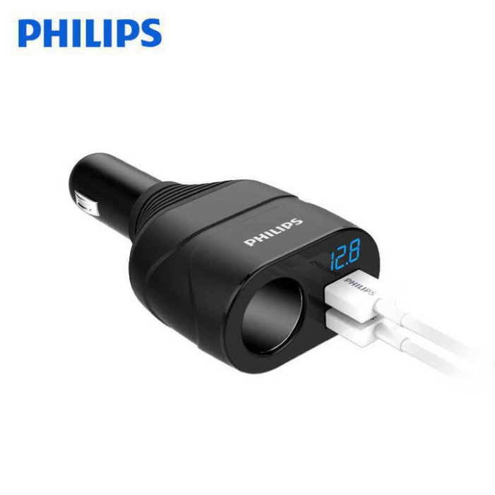 Bộ chia tẩu sạc ô tô cao cấp nhãn hiệu Philips DLP3527N - levanhung_75885