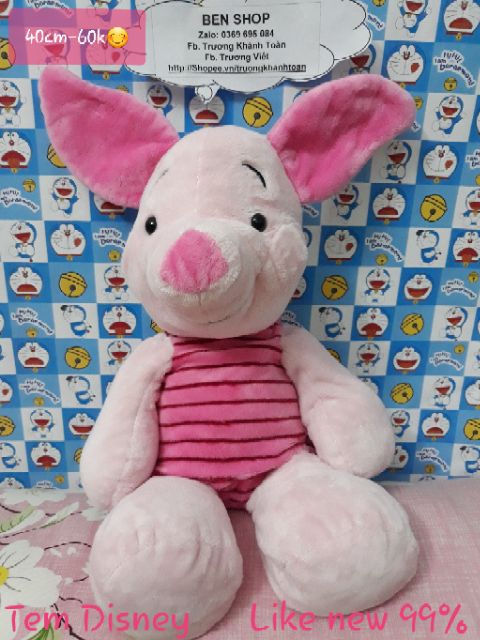 Gấu bông heo Pigleg size trung, chính hãng Disney, mới 99%, bao giá bèo, hàng đẹp💟