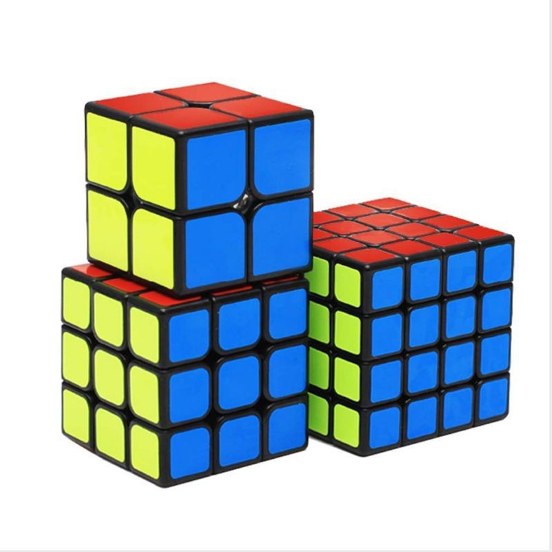 Set 8 Rubik HOT nhất 2021_Đồ chơi phát triển trí tuệ_Hàng chuẩn loại 1 thương hiệu nổi tiếng, siêu bền, xoay trơn, mượt