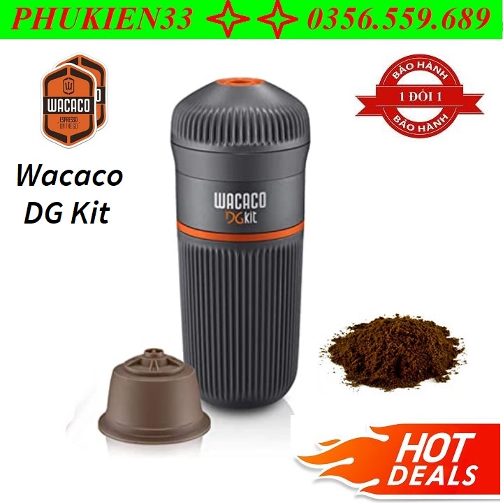 Bộ Phụ Kiện Cho Nanopresso sử dụng DG CAPSULES Cà Phê Wacaco DG Kit - Hàng Chính Hãng