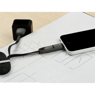 Cáp sạc Điện Thoại 2 in 1 cho iPhone567 & android