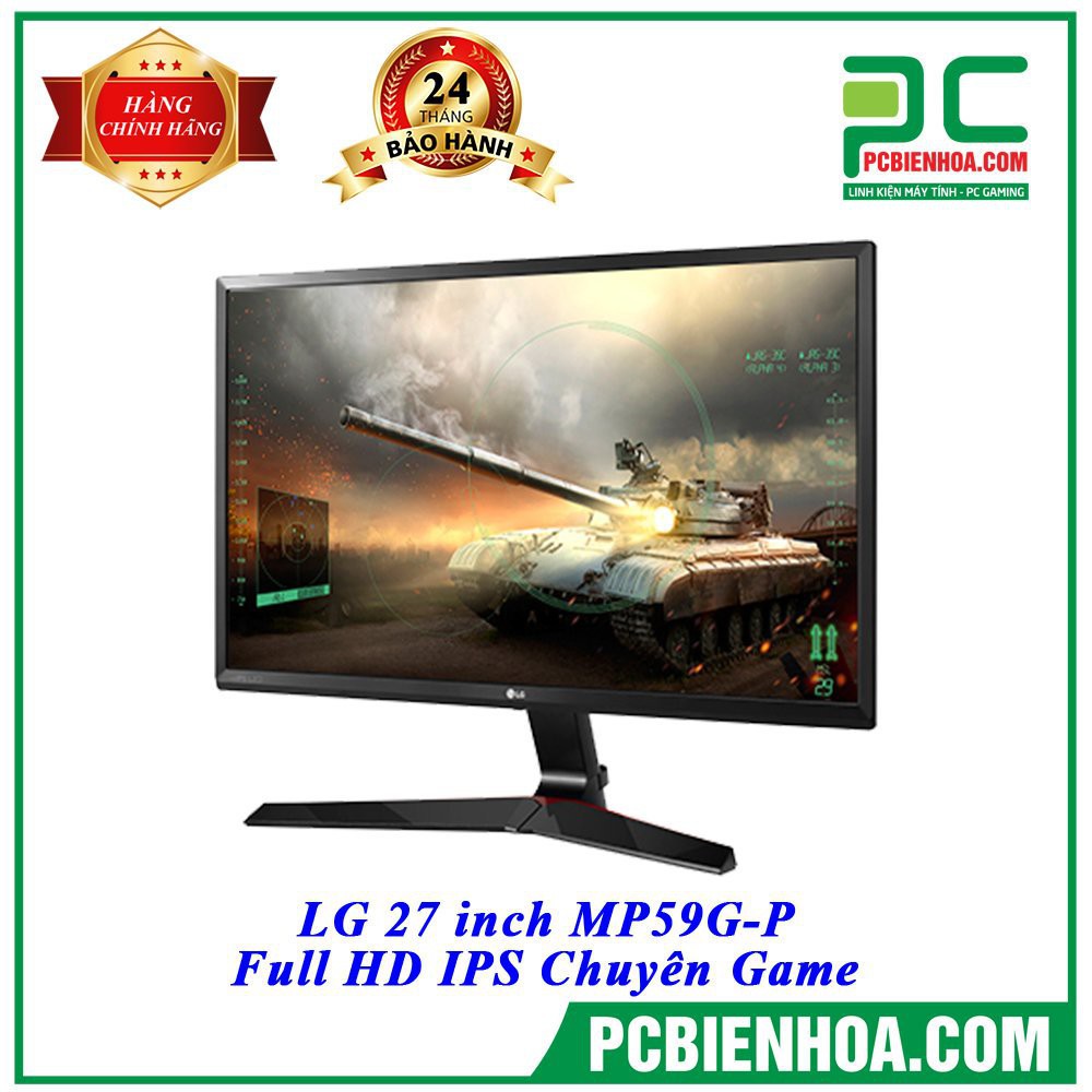 Màn hình LG 27MP59G-P Full HD IPS Chuyên Game TẶNG BÀN DI CHUỘT GAMING