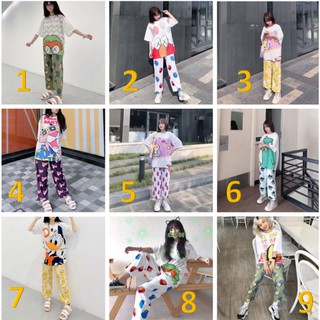 Quần áo cartoon UNISEX