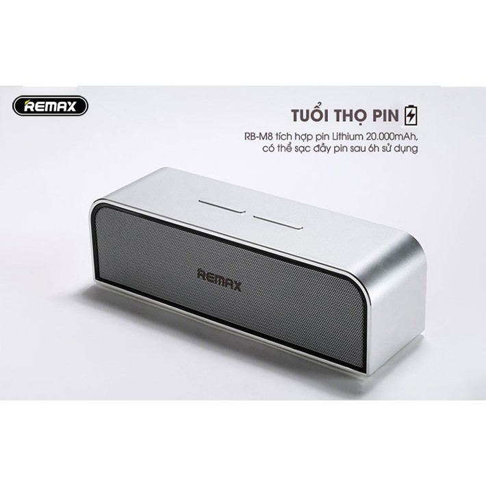 Loa Remax Bluetooth cao cấp RB-M8
