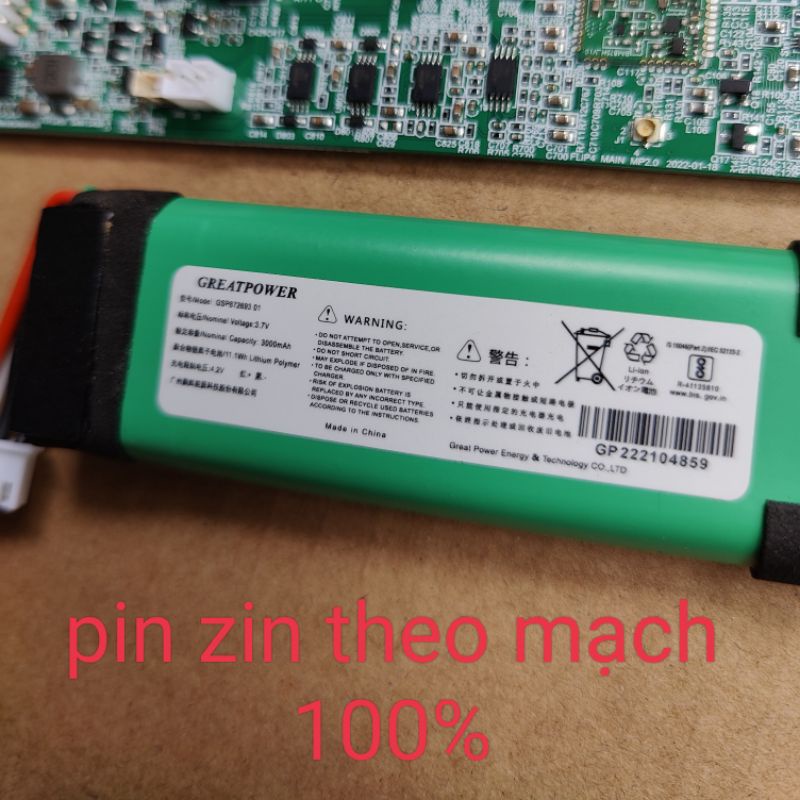 Mạch loa jbl flip 4 mới full zin tất cả chính hãng jbl 100%