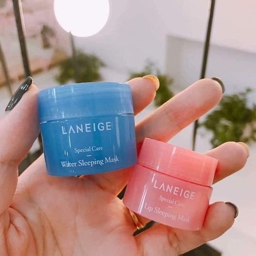 Combo mặt nạ ngủ Môi ,Mặt LANEIGE