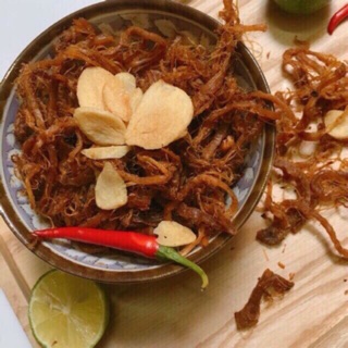 HEO KHÔ CHÁY TỎI LOẠI NGON ĐẶC BIỆT(2 hũ 500g)