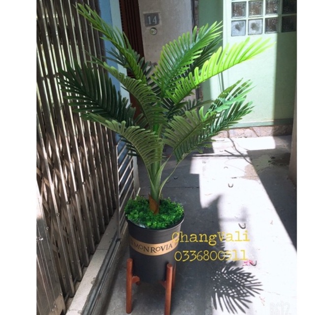 Cây dừa giả-Cao 1m -decor trang trí nội thất siêu xinh