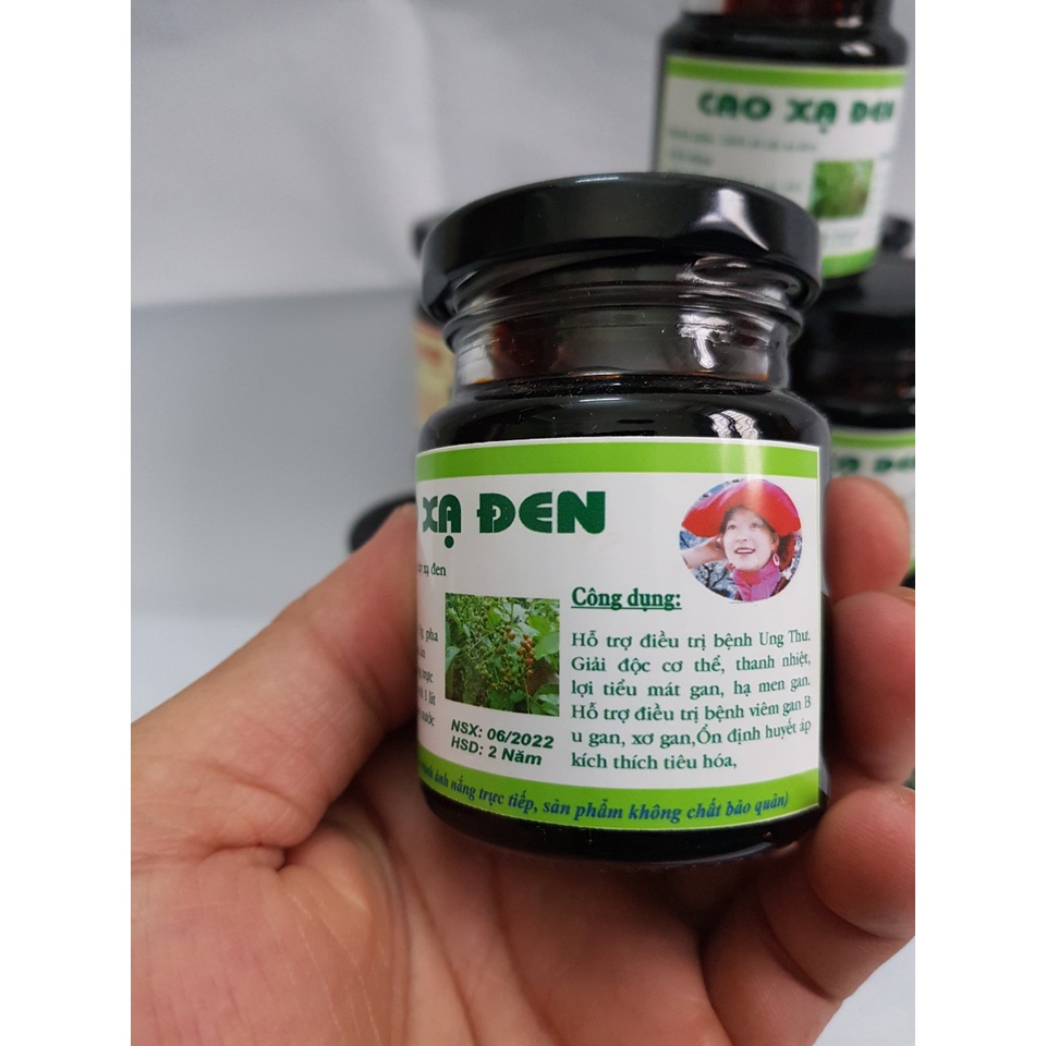 Cao xạ đen , cao lá xạ đen hòa bình, hạ men gan cao, gan nhiễm mỡ, mỡ máu, hàng mới thơm nức mũi