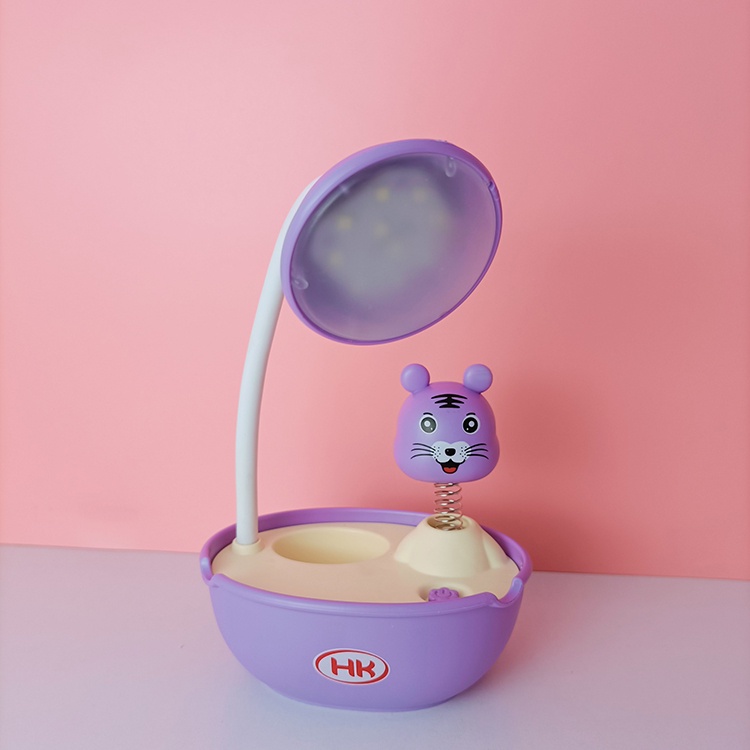 Đèn led thú nhún để bàn mini - Đèn bàn đa năng có thể làm đèn ngủ, đèn học
