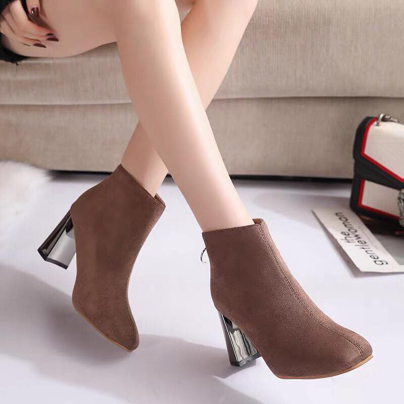Boots Nữ Cao Cót Cổ - nguyền khánh huyền bn