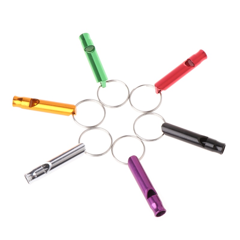 Còi huấn luyện thú cưng làm từ hợp kim màu ngẫu nhiên tiện lợi